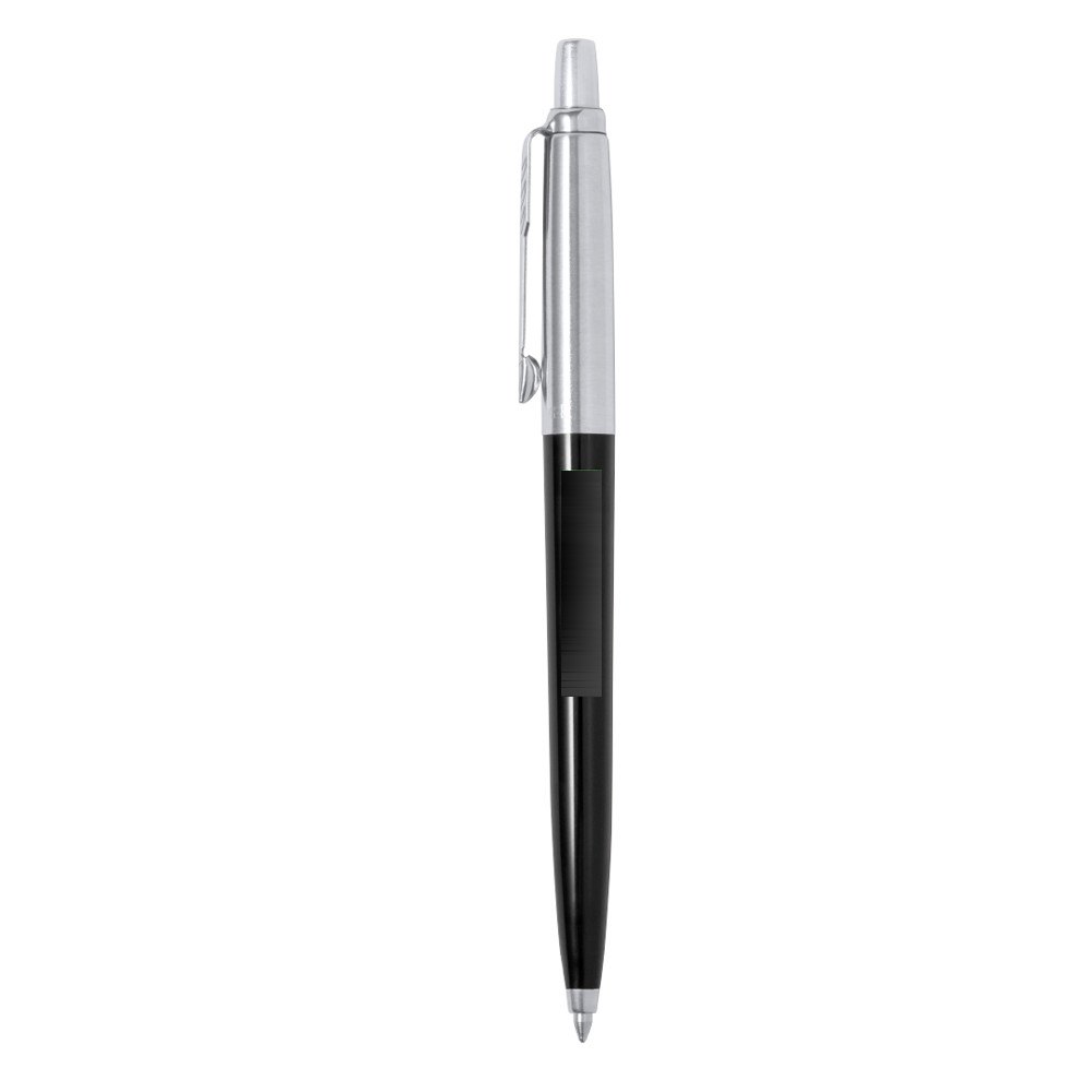 Pen Jotter Recycled — drukvlak houder naast clip