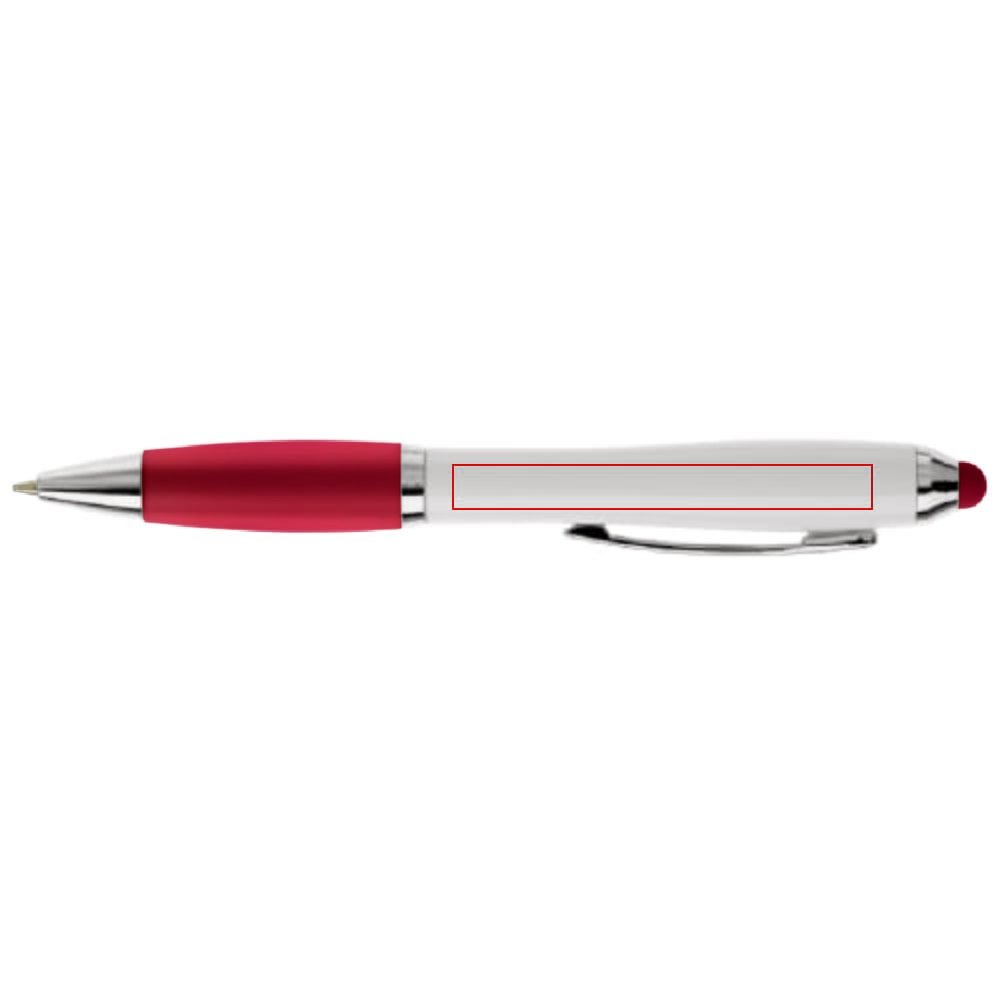 Balpen Hawaï stylus hardcolour — drukvlak 270 graden van de clip