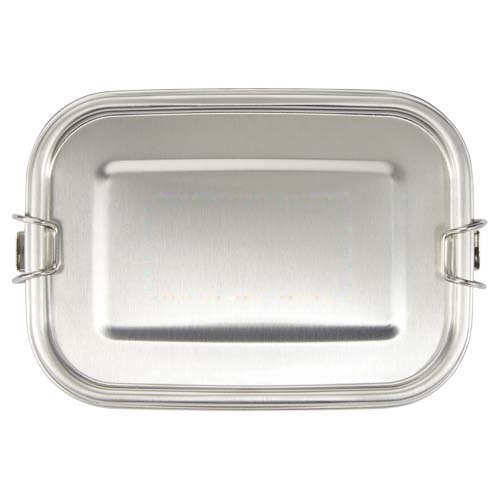 Titan 750 ml gerecyclede roestvrijstalen lunchbox — drukvlak deksel
