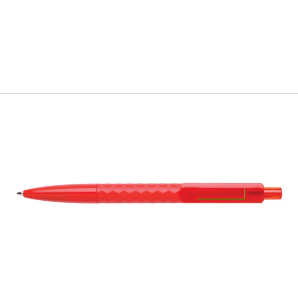 X3 RCS R-ABS pen — drukvlak clip
