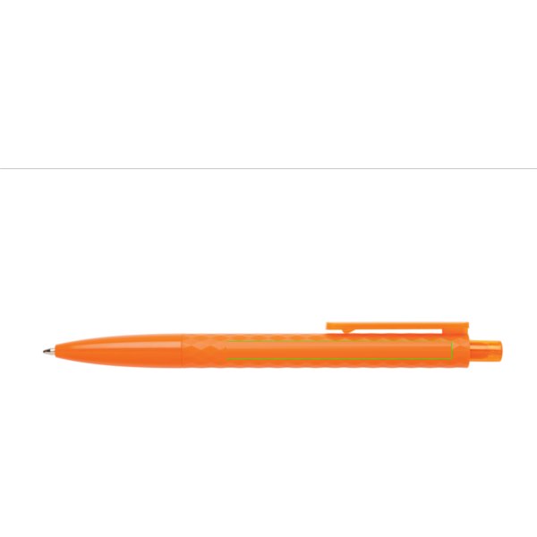 X3 RCS R-ABS pen — drukvlak naast clip