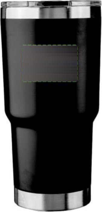 Thermosbeker Arnold | 590 ml — drukvlak achterzijde