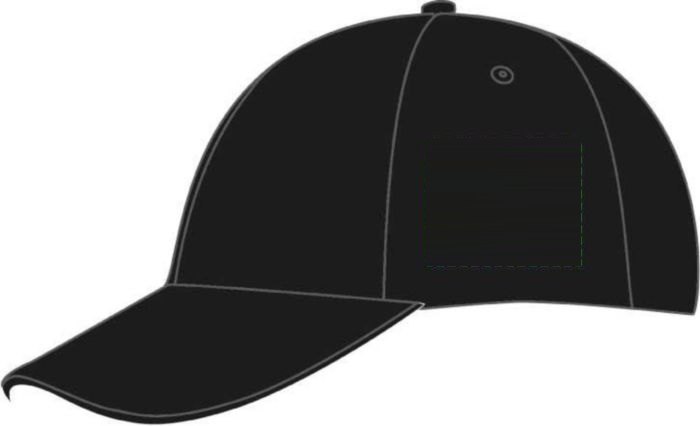 Pet Lisa | Katoenen twill | 5 panels — drukvlak zijkant links