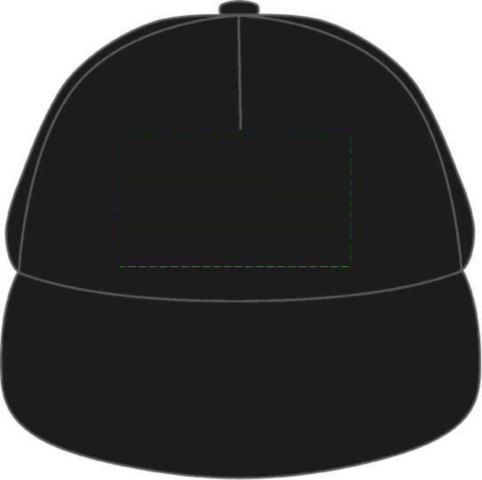 Pet Lisa | Katoenen twill | 5 panels — drukvlak voorzijde