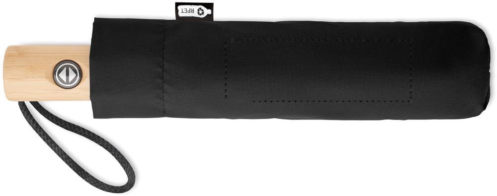 LEEDS - 23 Inch opvouwbare paraplu — drukvlak etui