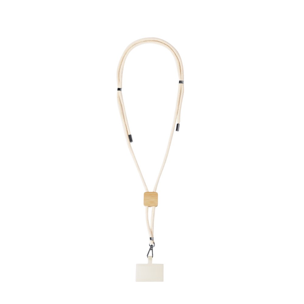 Houder Lanyard Reuter — drukvlak op het inlegplaatje