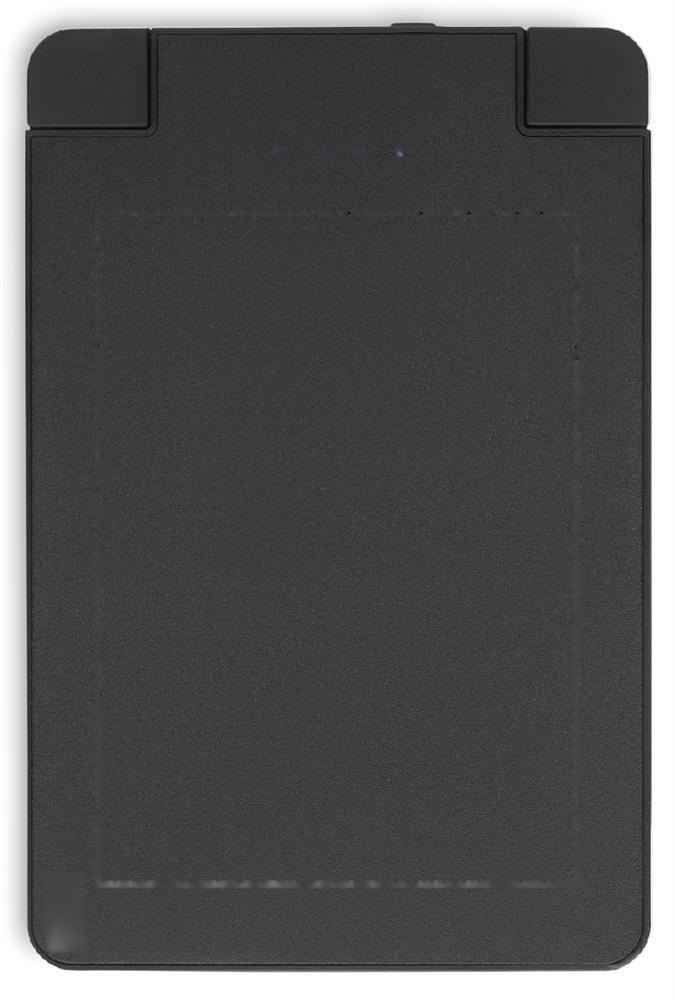 SLIMPO - Magnetische powerbank 2500 mAh — drukvlak midden op de voorkant