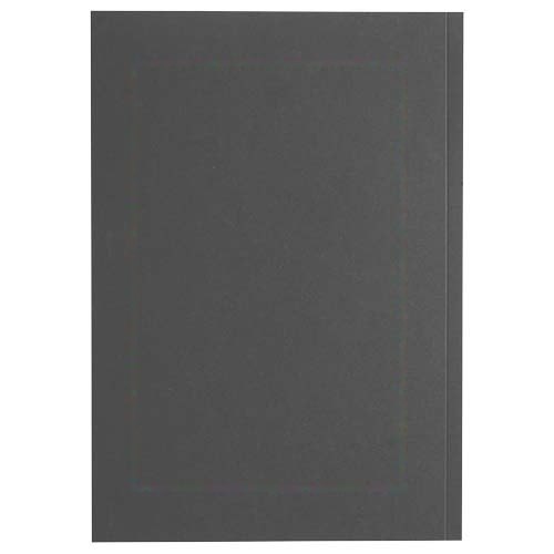 Novella Austen Colours A5 gerecycled notitieboek met zachte cover, 50 vellen — drukvlak achteromslag