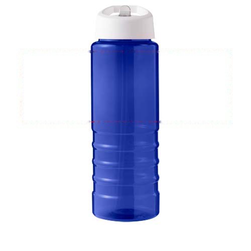H2O Active® Eco Treble 750 ml drinkfles met tuitdeksel — drukvlak rondom