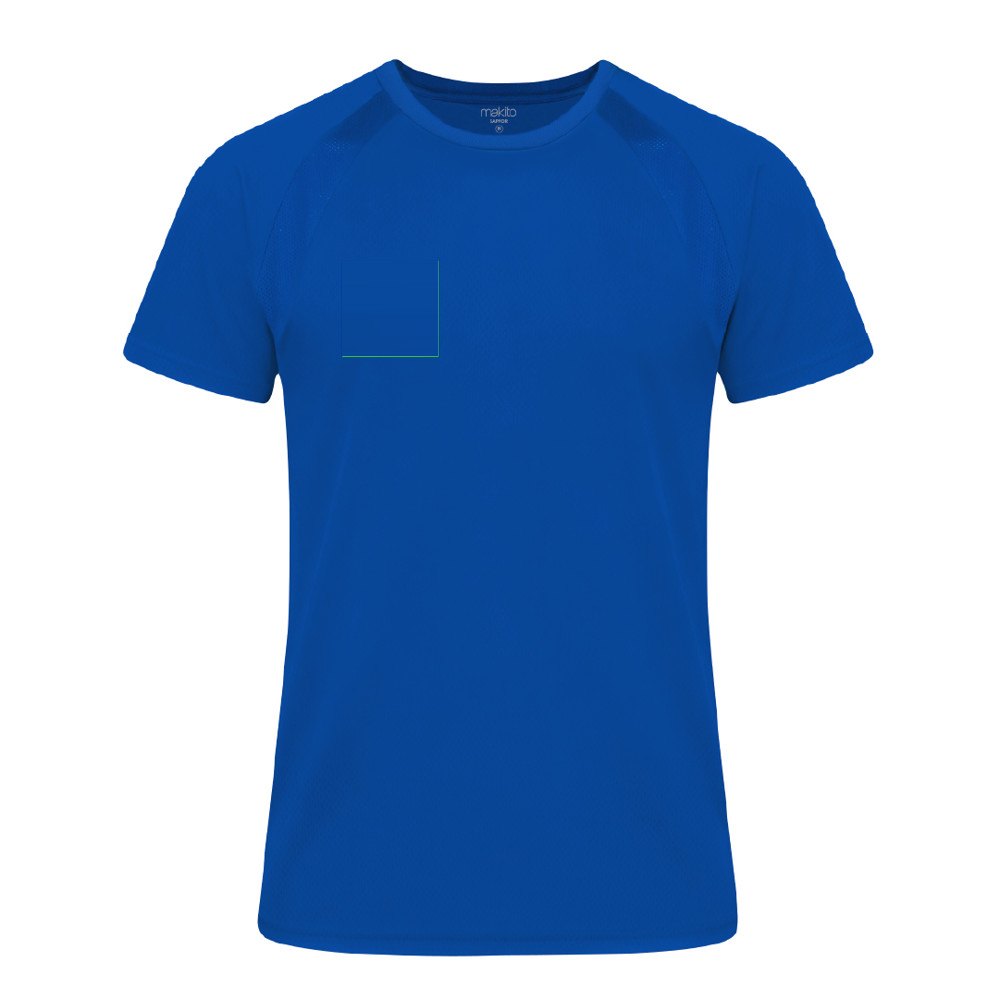 T-Shirt Volwassene Tecnic Sappor — drukvlak rechterborst
