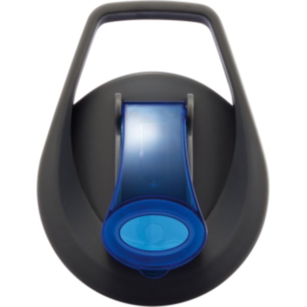 Waterfles met infuser — drukvlak dop