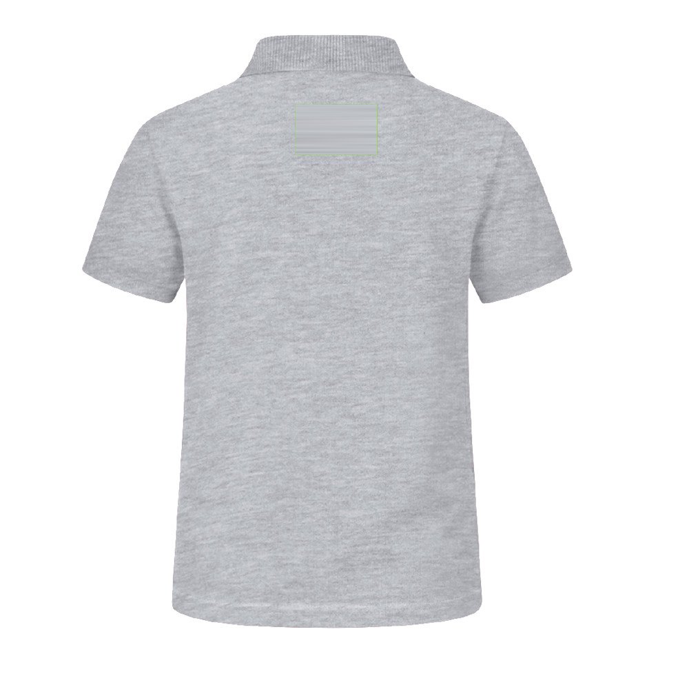 Kinder Kleuren T-Shirt "keya" YPS180 — drukvlak bovenkant rug