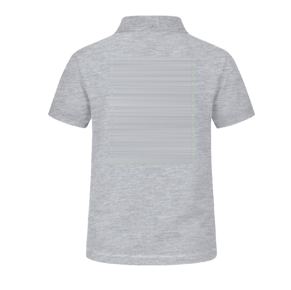 Kinder Kleuren T-Shirt "keya" YPS180 — drukvlak midden op de rug