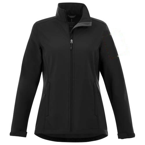 Maxson softshell dames jas — drukvlak linker bicep