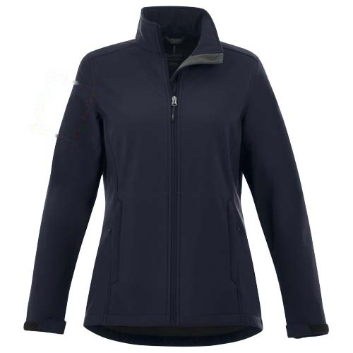 Maxson softshell dames jas — drukvlak rechter bicep