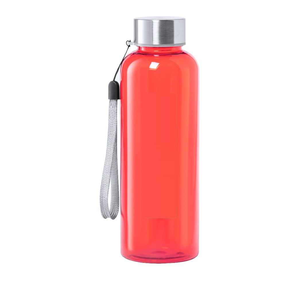 Fles Rizbo — drukvlak op de zijkant
