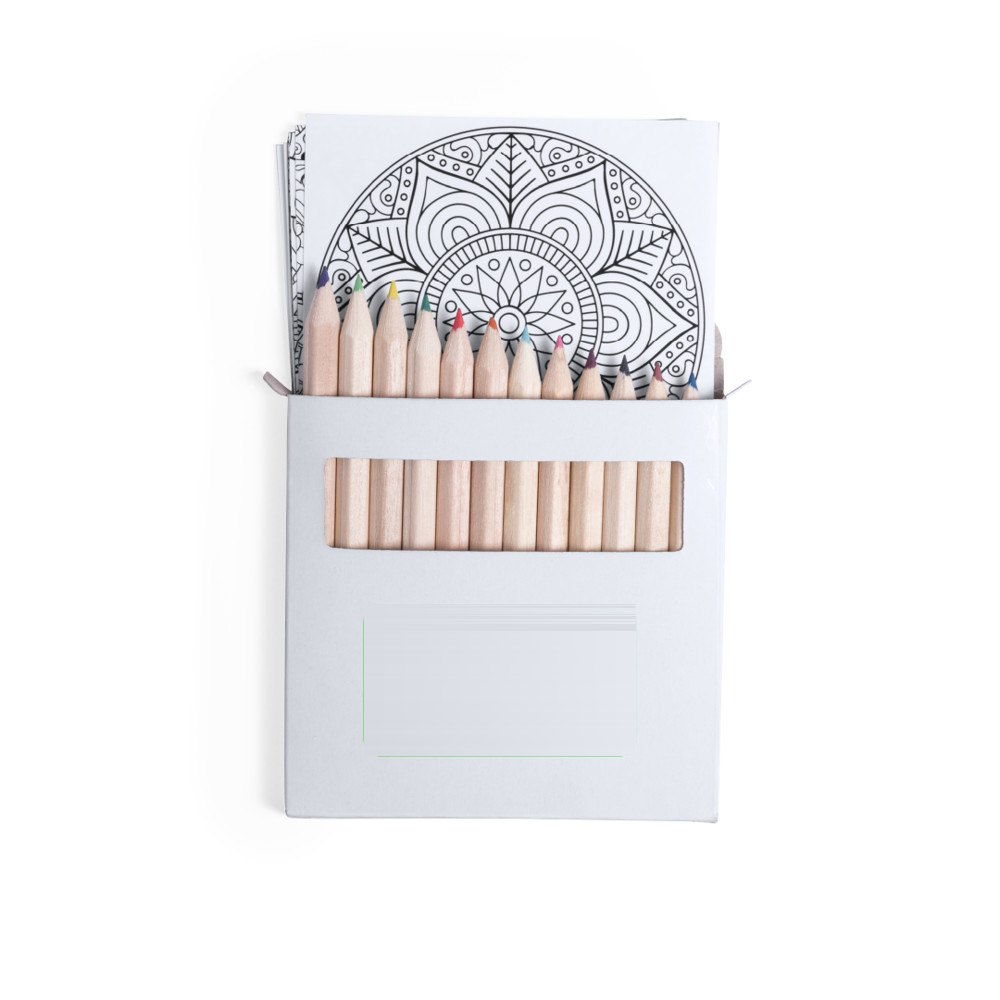 Mandala Set Boltex — drukvlak op de geschenkverpakking