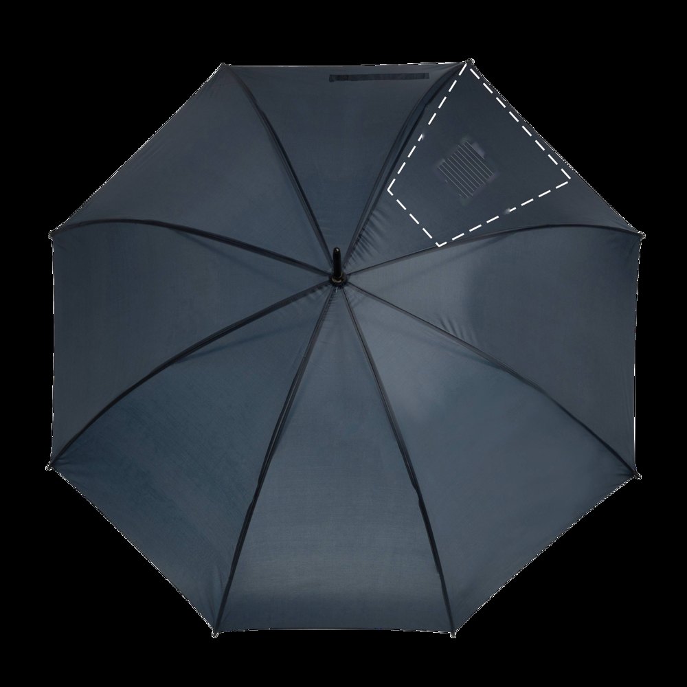 RAINDROPS - Golfparaplu — drukvlak op segment 6