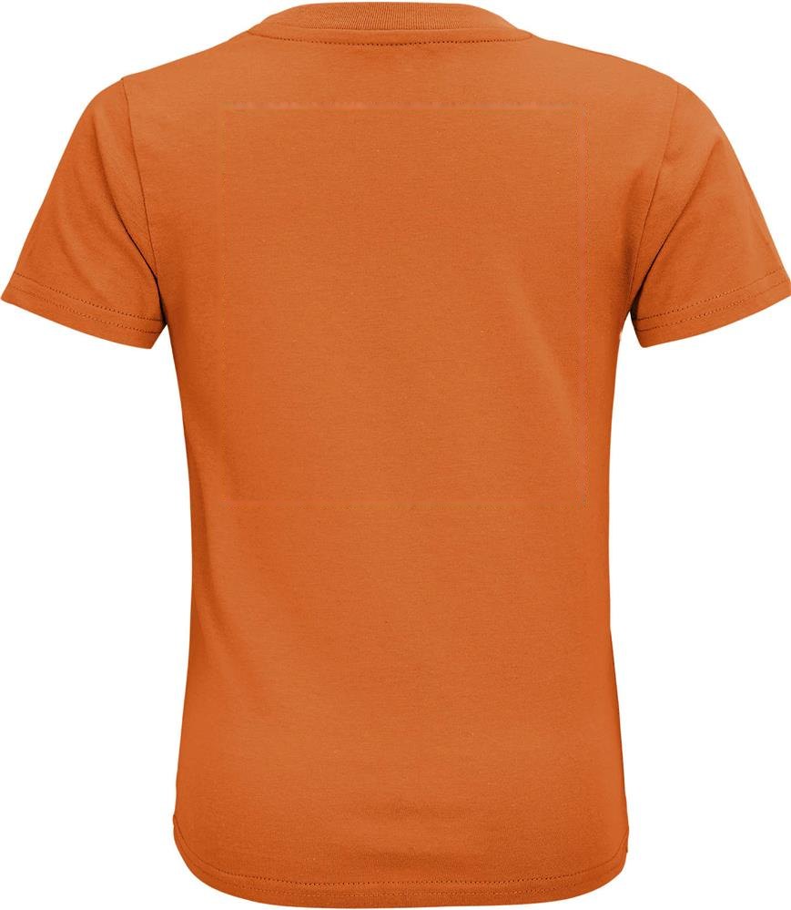 CRUSADER KIDS - CRUSADER kind t-shirt 150g — drukvlak achterzijde