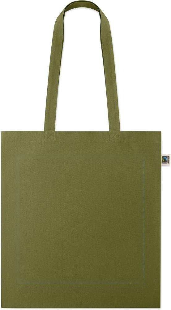 OSOLE+ COLOUR - Fairtrade boodschappentas 180g — drukvlak voorzijde