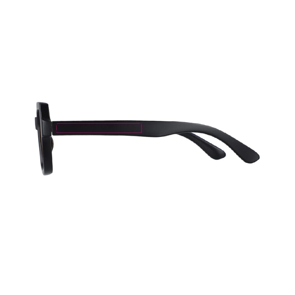 Lars Zonnebril UV400 — drukvlak 1 cm vanaf scharnier links