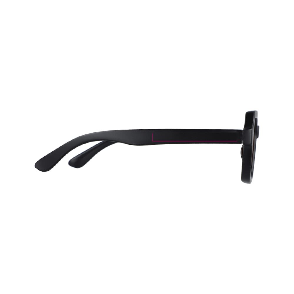 Lars Zonnebril UV400 — drukvlak 1 cm vanaf scharnier rechts