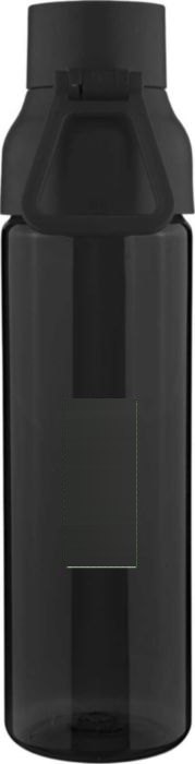 Tritan drinkfles Bliss 750 ml — drukvlak achterzijde