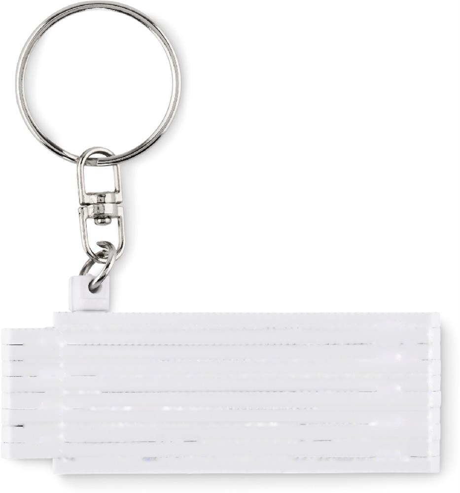FUSTER - Duimstok sleutelhanger 50cm — drukvlak achterzijde