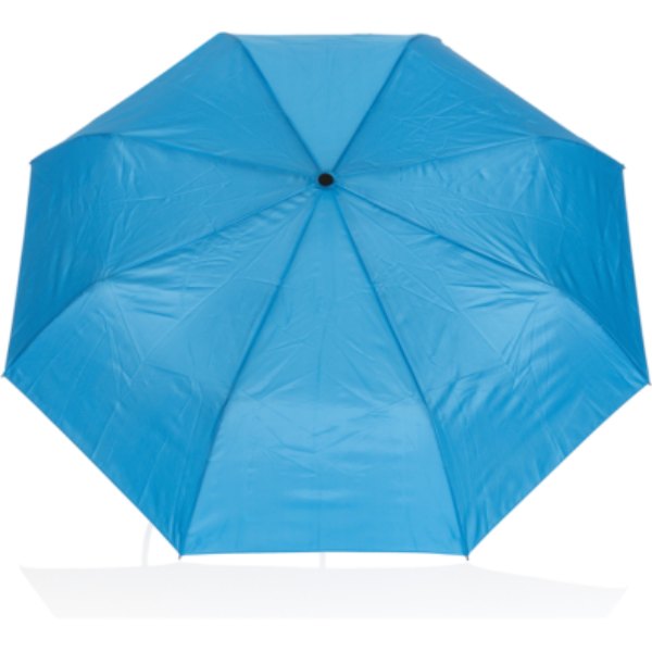 21" Impact AWARE™ 190T mini auto open paraplu — drukvlak paraplu