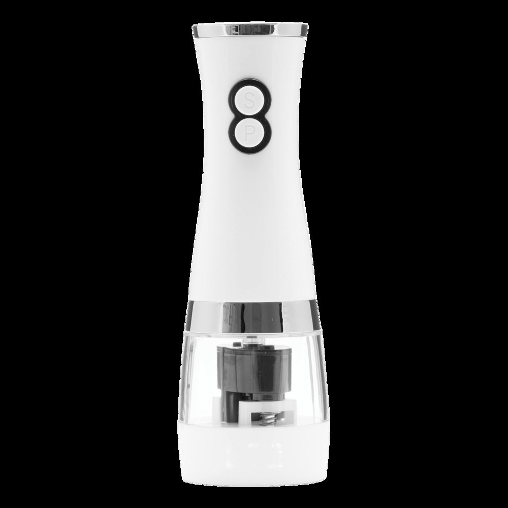 SALT N' PEPPER - Electrische peper en zoutmolen SALT N´ PEPPER — drukvlak gecentreerd onder de klokjes