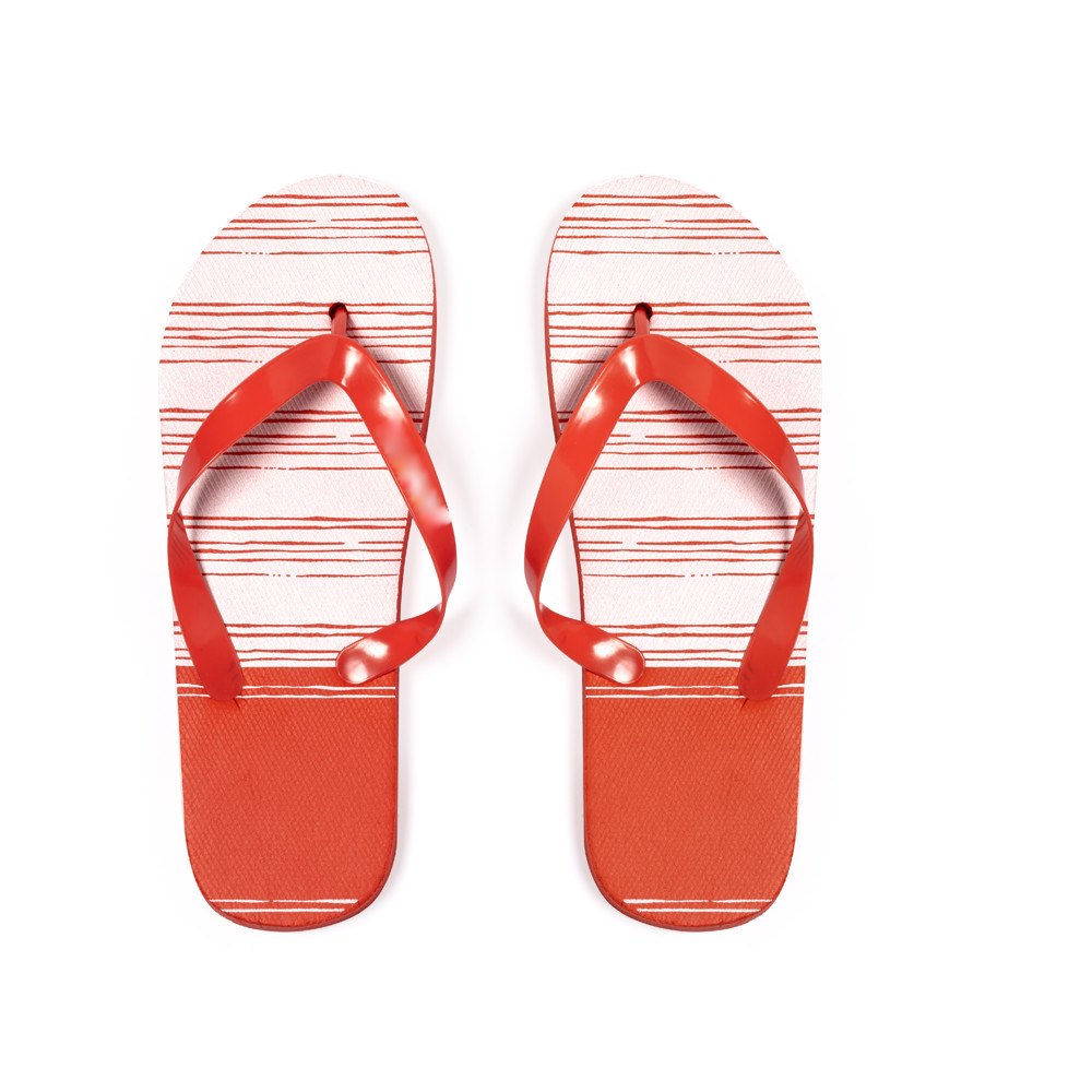 Flip Flops Manisok — drukvlak rechterbandje linker slipper