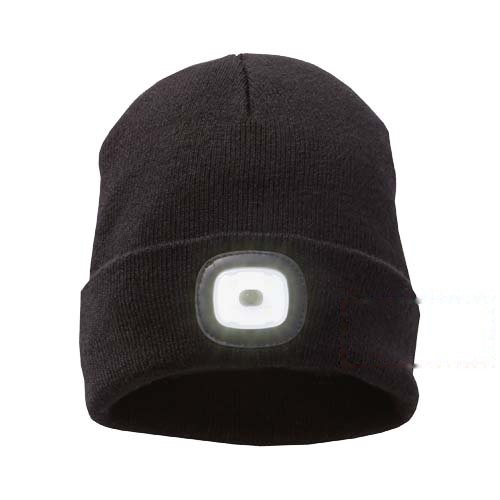 Mighty beanie met LED verlichting — drukvlak linkerzijde
