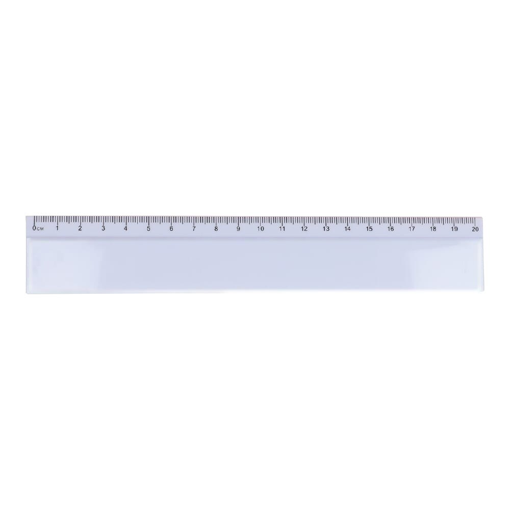 Liniaal 20cm — drukvlak bovenkant