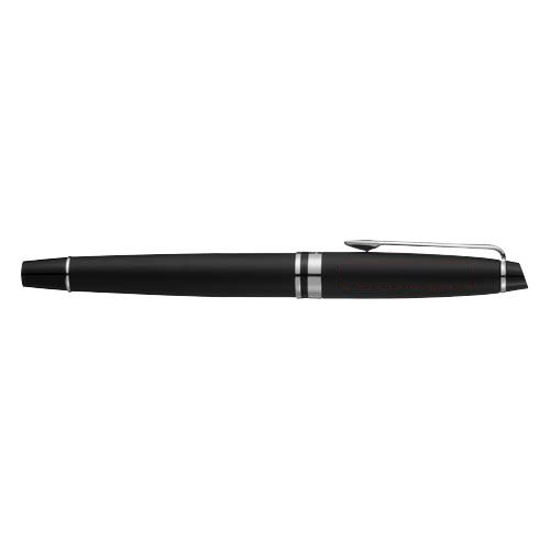 Waterman Expert rollerbalpen (zwarte inkt) — drukvlak dop