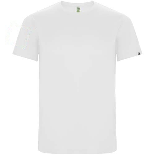 Imola 135 g/m² sportshirt met korte mouwen voor heren — drukvlak rechter bicep