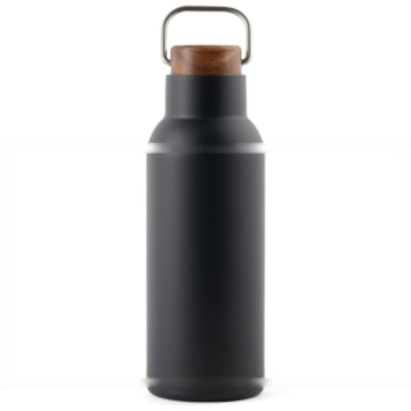 VINGA Ciro RCS gerecycled RVS vacuümfles 580ML — drukvlak artikel