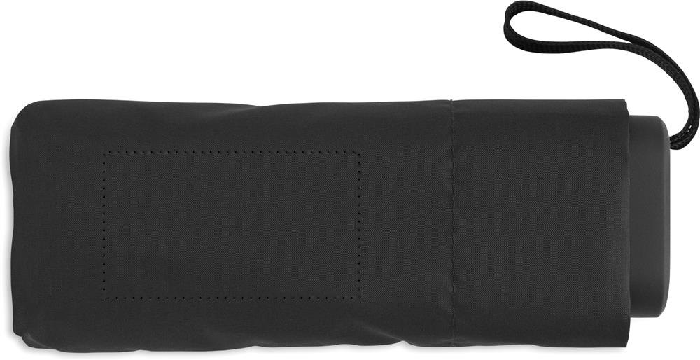PORTLAND SIN - 19" windbestendige paraplu — drukvlak etui