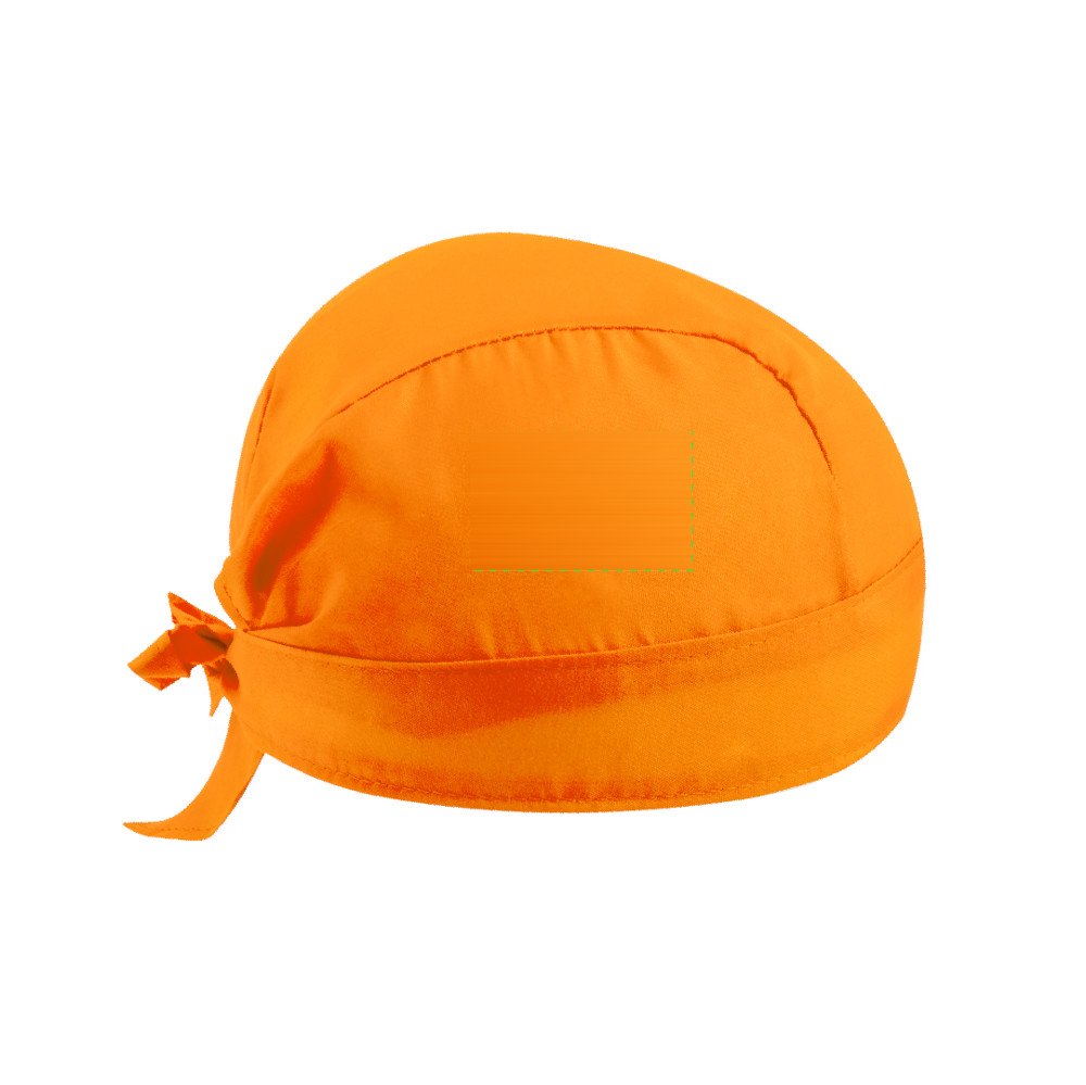 Bandana Garfy — drukvlak op de bandana de rechterkant