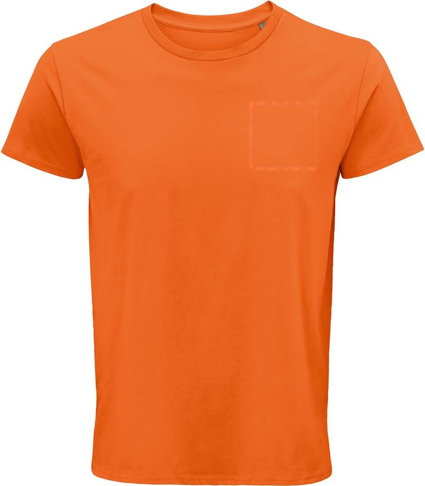 CRUSADER MEN - CRUSADER Heren T-shirt 150g — drukvlak borst
