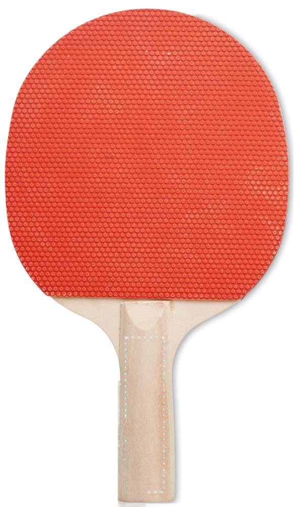PING PONG - Tafeltennis set — drukvlak racket 1 zijde 1