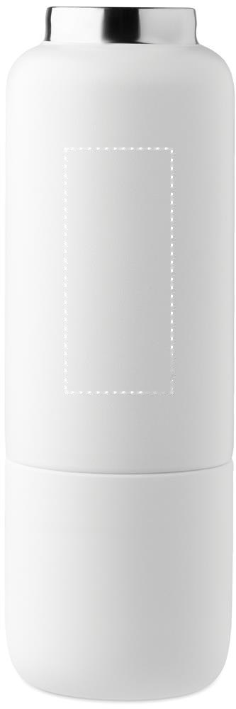 NOEKA - Dubbelwandige fles 500ml — drukvlak voorzijde