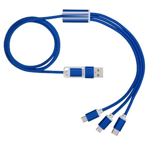 Versatile 5 in 1 oplaadkabel — drukvlak achterzijde