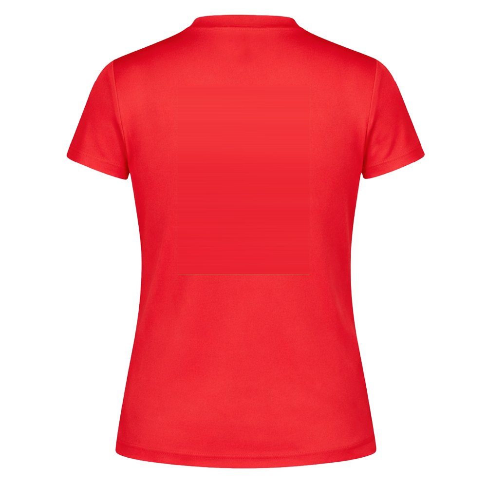 Dames T-Shirt Tecnic Plus — drukvlak middenachter