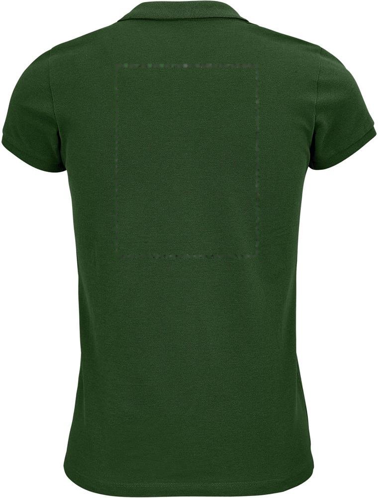 PLANET WOMEN - PLANET DAMES Polo 170g — drukvlak achterzijde