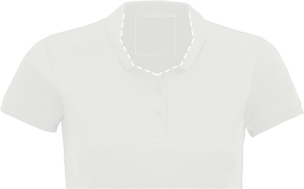PLANET WOMEN - PLANET DAMES Polo 170g — drukvlak binnenzijde