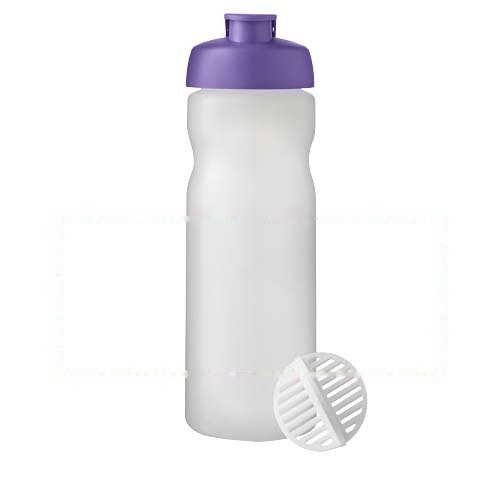 Baseline® Plus 650 ml sportfles met shaker bal — drukvlak rondom