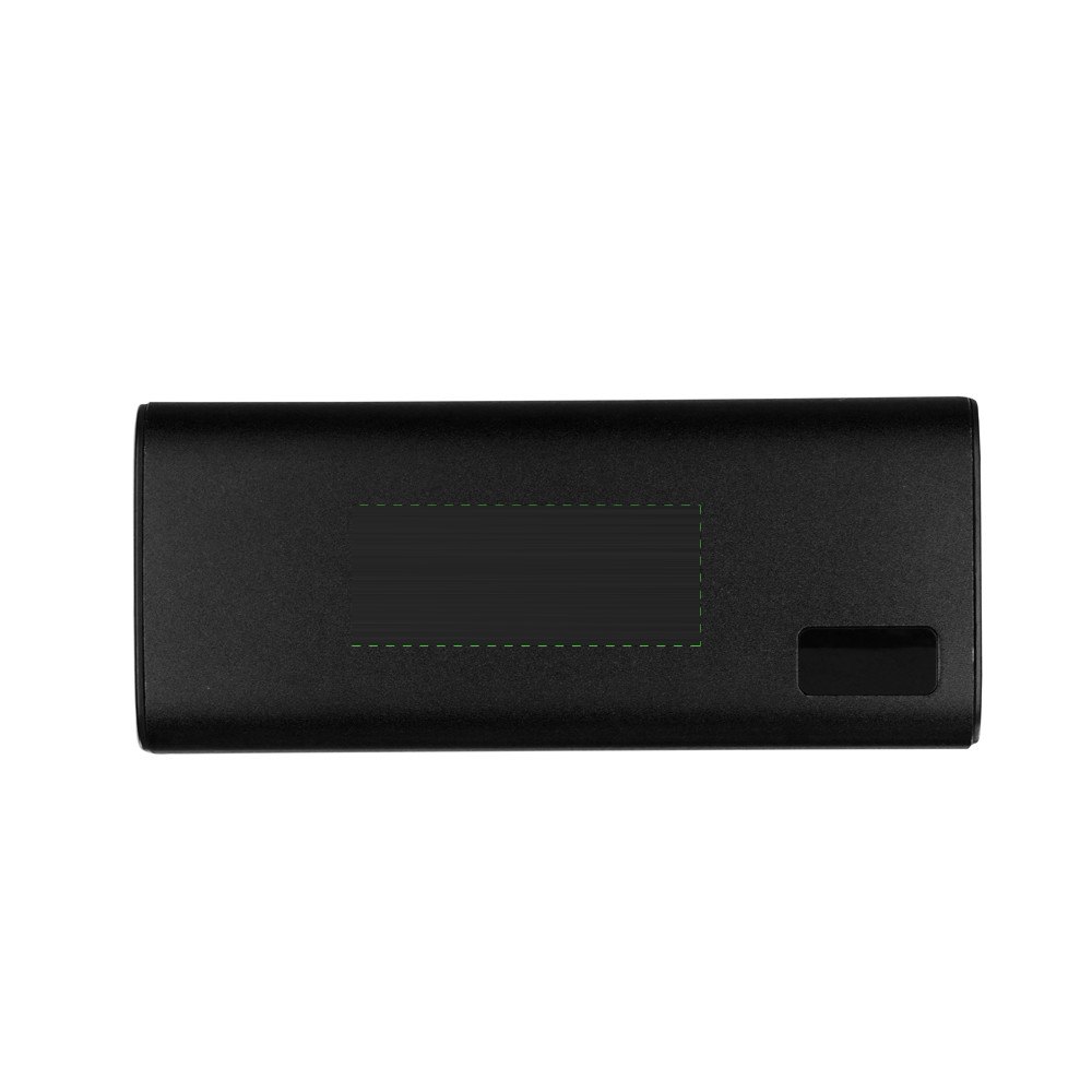Power Bank Hampton — drukvlak midden op voorkant