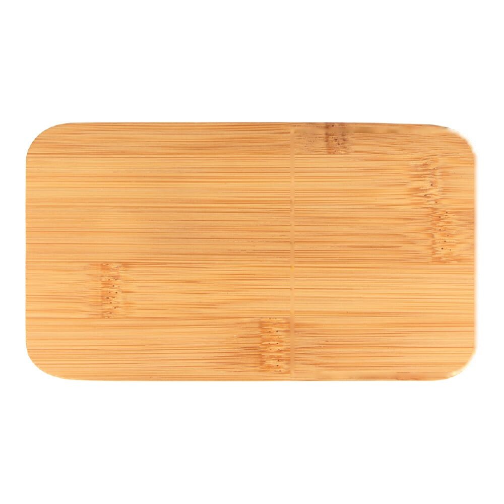 Lunchbox Bento R-PP & Bamboe — drukvlak rechter bovenzijde