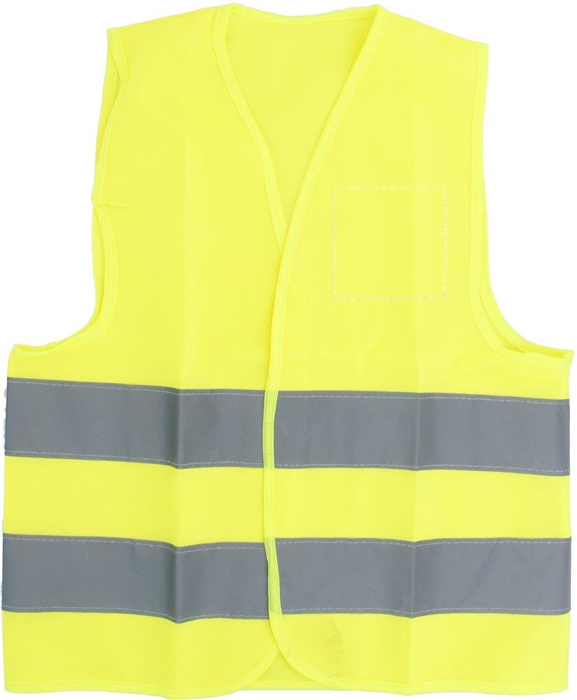 MINI VISIBLE - Kinder zichtbaarheidsvest — drukvlak links borst