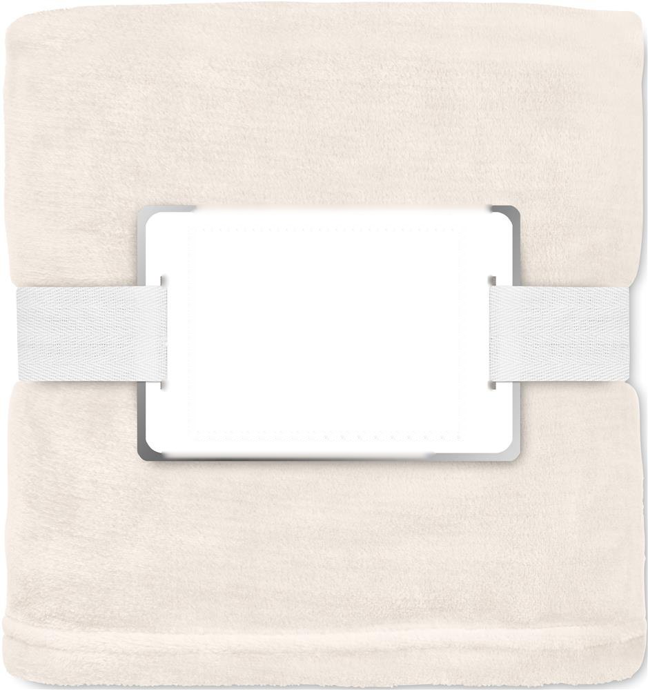 LOGAN - RPET fleecedeken 280gr/m² — drukvlak inlay
